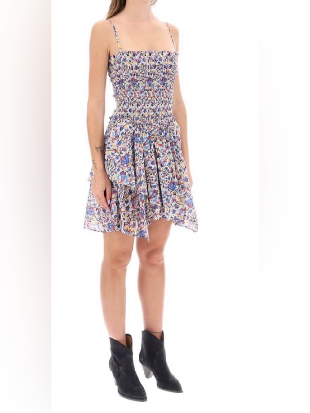 Isabel Marant Étoile Anka cotton mini dress